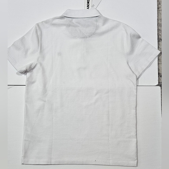 DKNY Men's White Polo Shirt M - Picture 4 of 6